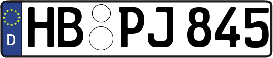 HB-PJ845