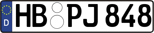 HB-PJ848
