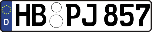 HB-PJ857