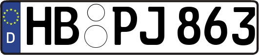 HB-PJ863