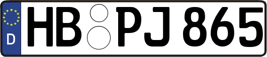 HB-PJ865
