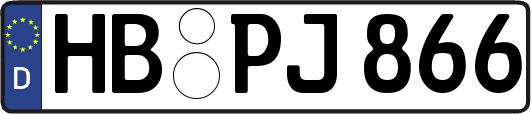 HB-PJ866
