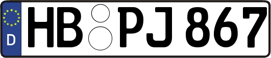 HB-PJ867
