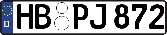 HB-PJ872