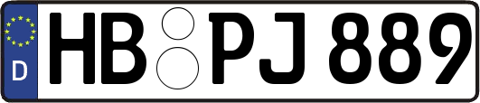 HB-PJ889