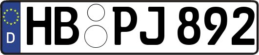 HB-PJ892