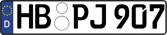 HB-PJ907