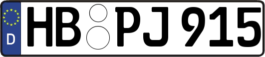 HB-PJ915