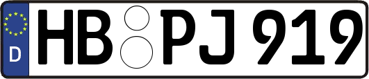 HB-PJ919