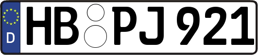 HB-PJ921