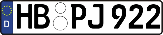 HB-PJ922