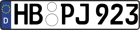 HB-PJ923