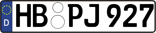 HB-PJ927