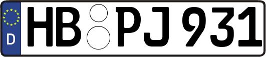 HB-PJ931