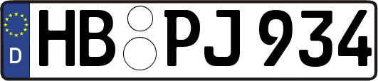 HB-PJ934