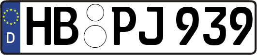 HB-PJ939