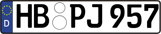 HB-PJ957