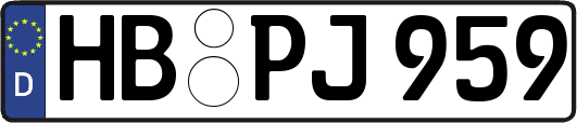 HB-PJ959