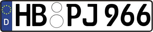 HB-PJ966