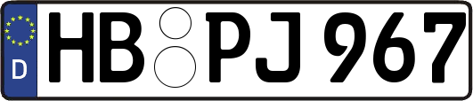 HB-PJ967