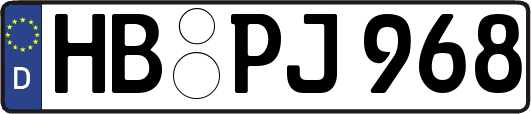 HB-PJ968