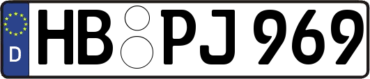 HB-PJ969