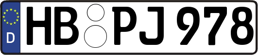 HB-PJ978