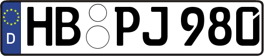 HB-PJ980