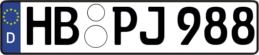 HB-PJ988