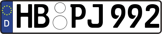 HB-PJ992