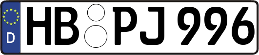 HB-PJ996