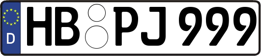 HB-PJ999