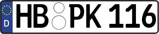 HB-PK116