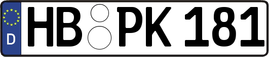 HB-PK181
