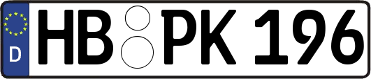 HB-PK196