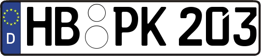HB-PK203
