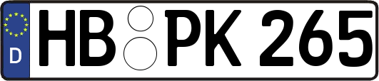 HB-PK265