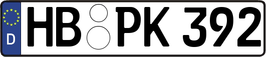 HB-PK392