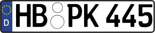 HB-PK445