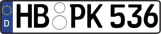 HB-PK536