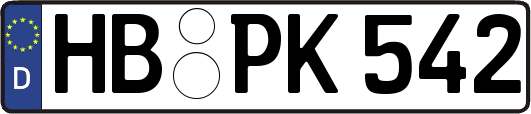 HB-PK542