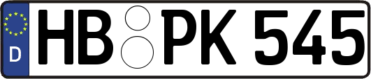 HB-PK545