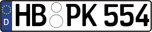 HB-PK554
