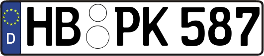 HB-PK587
