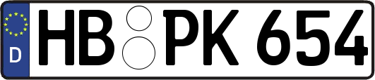 HB-PK654