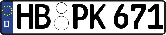 HB-PK671
