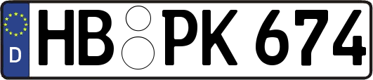 HB-PK674