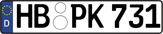 HB-PK731