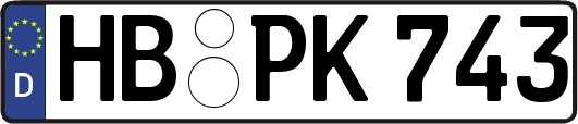 HB-PK743