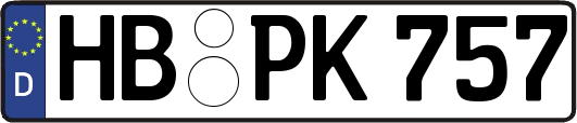 HB-PK757